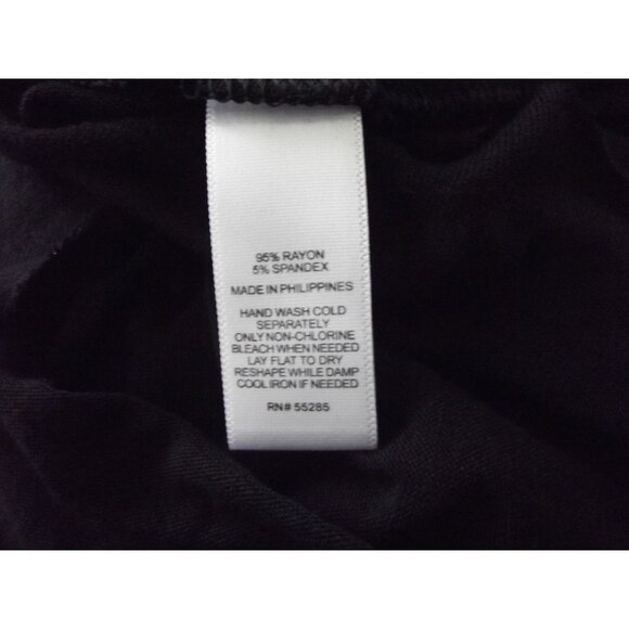 Express Tank Top XS Long One Eleven Black Soft Sexy twisted open back (0-2)shirt - Picture 9 of 10
